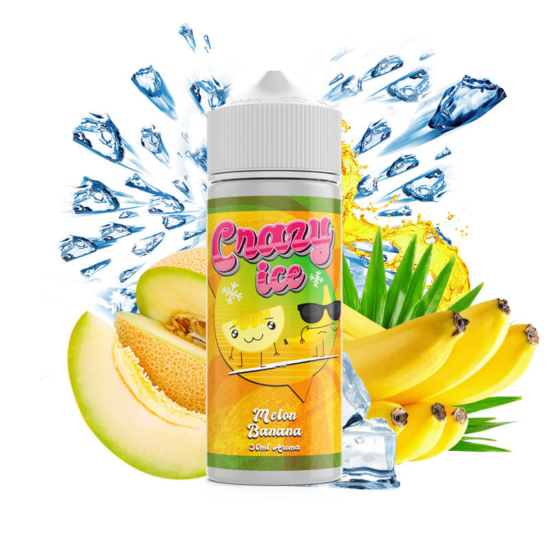 STEAM CITY CRAZY ICE MELON BANANA (30ml/120ml)